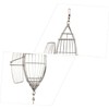 Gatuida Stainless Steel Olive Shape Bait Cage Fishing Trap for