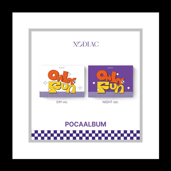 XODIAC ONLY Fun 1st Single Album POCA 2 Version SET