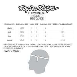 Troy Lee Designs Flowline SE Adult Bicycle Trail All Mountain Helmet W/MIPS, Badge Tarmac/Oak, Medium/Large