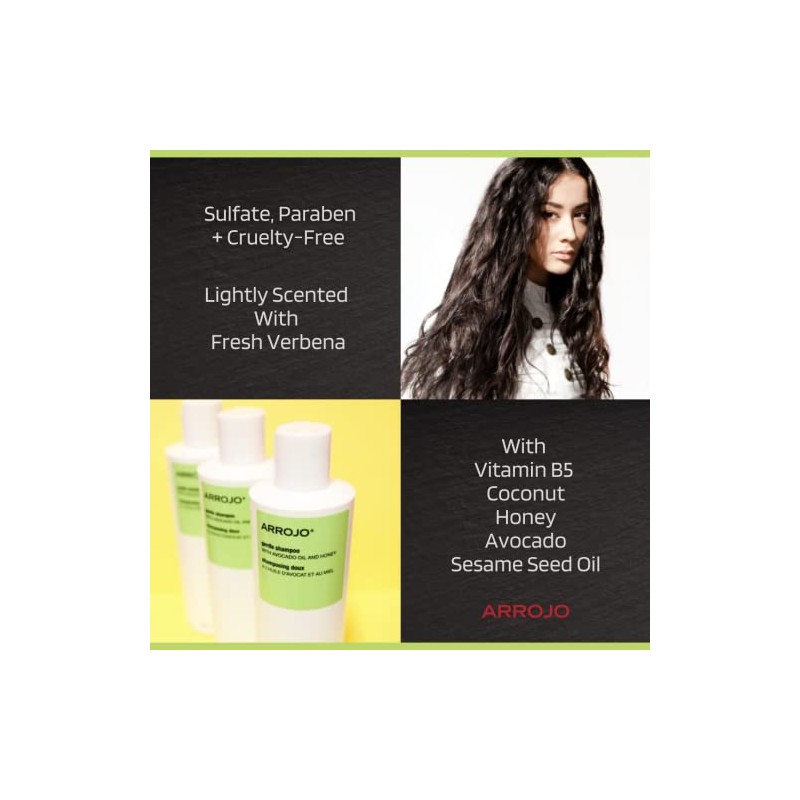 ARROJO Gentle Shampoo, 33.8 Fl Oz