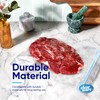 Gallon Freezer Bags, Double Zipper Seal - 100 Count, Thick