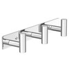 VINHOLD Wall Mounted Coat Rack-3 Hooks, Heavy Duty Stainless Steel