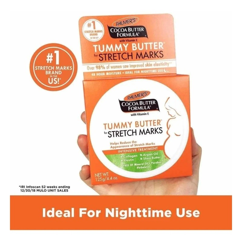 Bálsamo Panza Palmers Cocoa Butter Formula Estrías Cacao