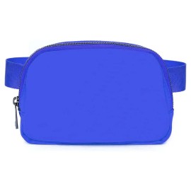 Unisex Sport Fanny Pack 20.86in-35.03in Waist Pouch Belt Bag Purse Outdoor Travel Beach Concerts Multi-Color Waist Bagscolor: White Color