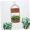 MAGICLULU Hanging Storage Basket Wall-mounted Pantry Basket for Home Organization