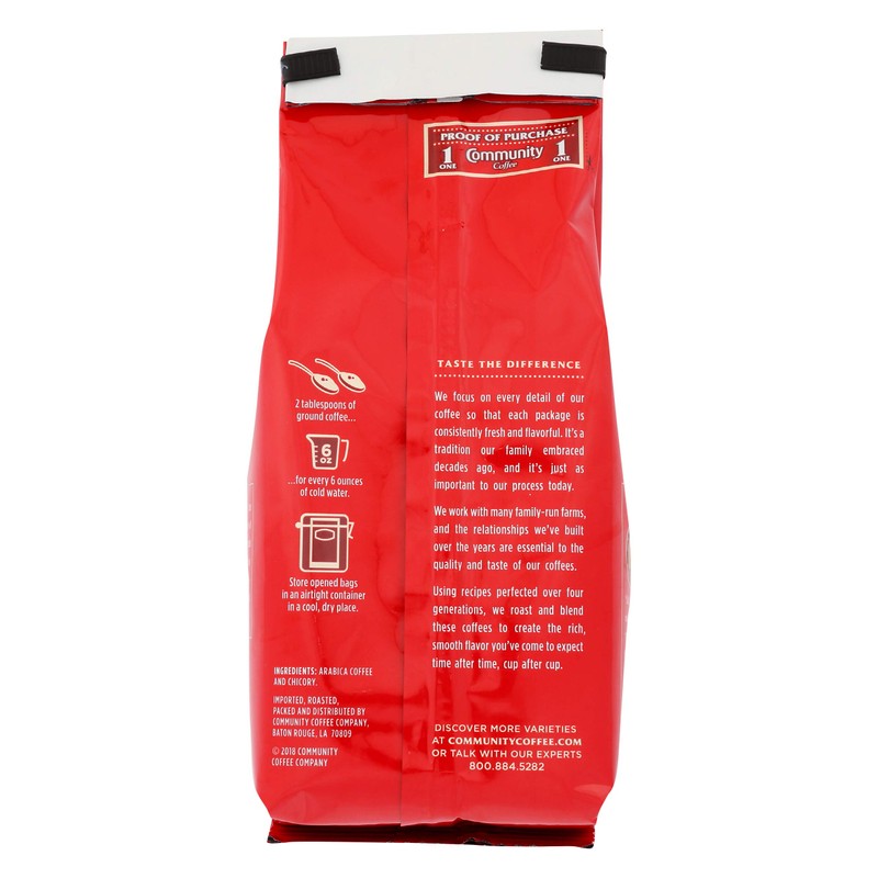 Community Coffee, Coffee and Chicory, 12-Ounce Bags (Pack of 3)