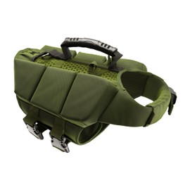 NOAH & PAW Dog Life Jacket, Human Standards Lifejacket Design, Dog Life Vest for Swimming and Boating, 3X Foam Support for Max Floating, Breathable Mesh, Salvavidas para Perros, Size S