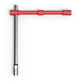 GTE TOOLS - LugStrong 26" Universal Compact Lug Wrench Set, Super-Strong Tire Iron & Lug Nut Remover - 2x more torque! Never Get Stuck on the road again! 2-PACK