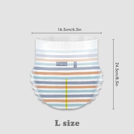 Minime Baby Diapers - Size 4 (22-33 lbs), Large, 38 Count, Premium Ultra Soft Disposable Baby Diapers, Hypoallergenic, Fragrance Free