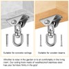 flintronic Heavy Duty Swing Hangers, Stainless Steel 360° +180° Rotate