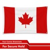 G128 2 Pack: Canada Canadian Flag 3x5 Ft Printed 150D