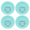 PATIKIL 3.1" Paddle Board D Rings, 4 Pcs Stainless Steel