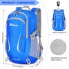 ZOMAKE Foldable Backpack 40 L, Large Lightweight Backpacks Waterproof Hiking