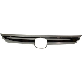 FITRITE AUTO PARTS New Grille Molding For 2018-2020 Honda Accord, Chrome Smoked Black, Sport Model HO1210161 71122TVAA11