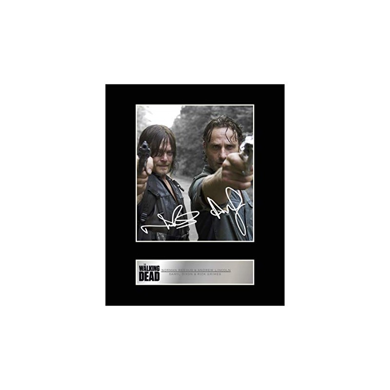 Norman Reedus, Daryl Dixon and Andrew Lincoln, Rick Grimes Signed