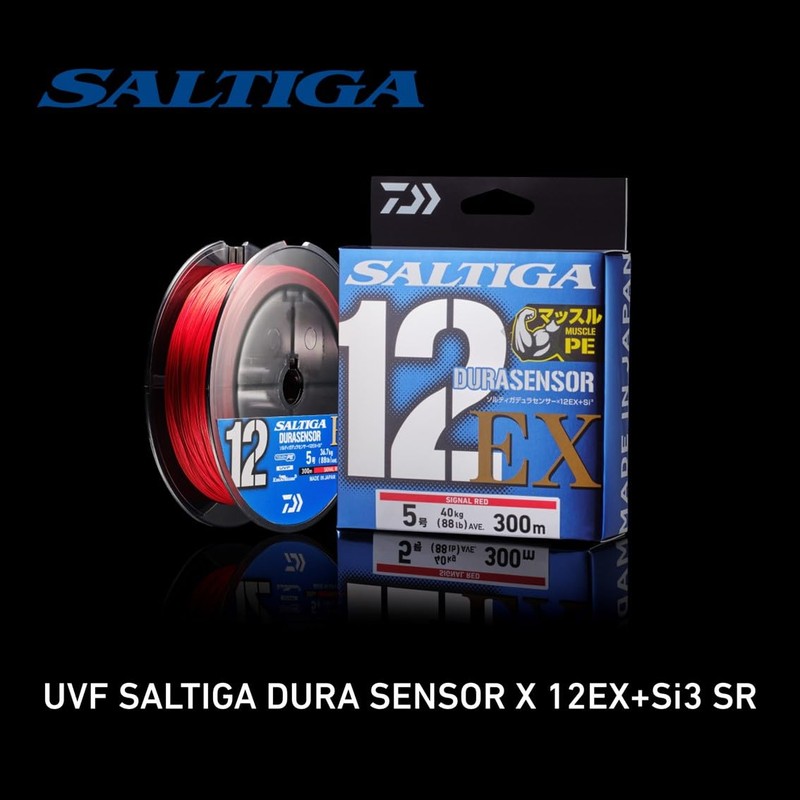DAIWA SR5-300 PE Line, 12 Strands, SG Dura Sensor x