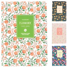 fogman Diary Journal Diary Design Compact Notebook Retro Portable 100 Pages (Red, A6)