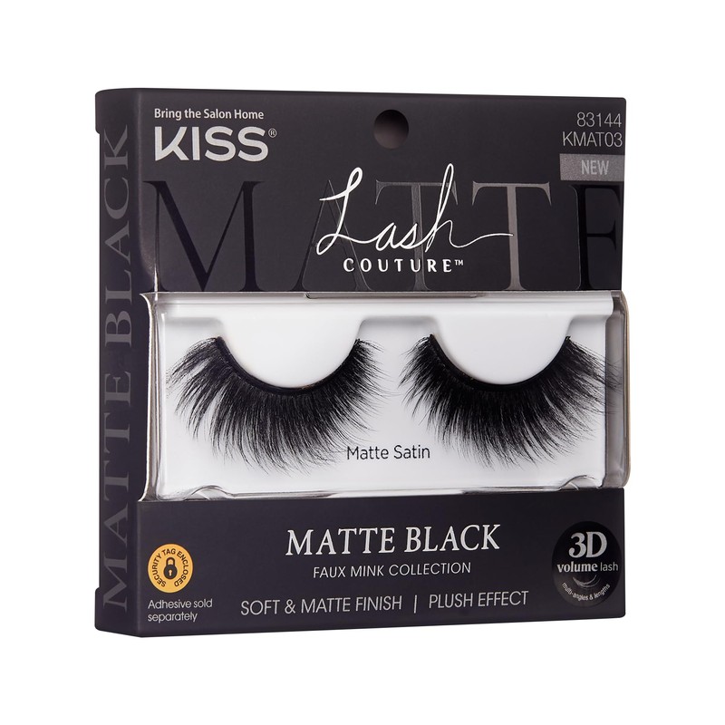 KISS Lash Couture 3D Matte False Eyelashes, 'Matte Satin', 16