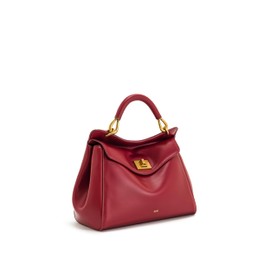 JW PEI Lucia Classic parte superior Bolso para mujer, Burdeos