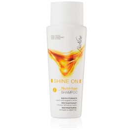 Bionike Shine On Nutrient Shampoo for Damaged and Damaged Hair, Volume and Brightening Effect, Extends Colour Life, Provides Shine 200 ml