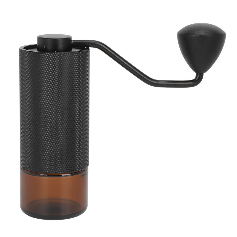 Manual Coffee Bean Grinder Multifunction CNC Steel Core Adjustable Thickness