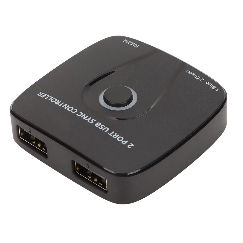 2 in 1 USB Switch Selector Multifunctional Stable Transmission KM