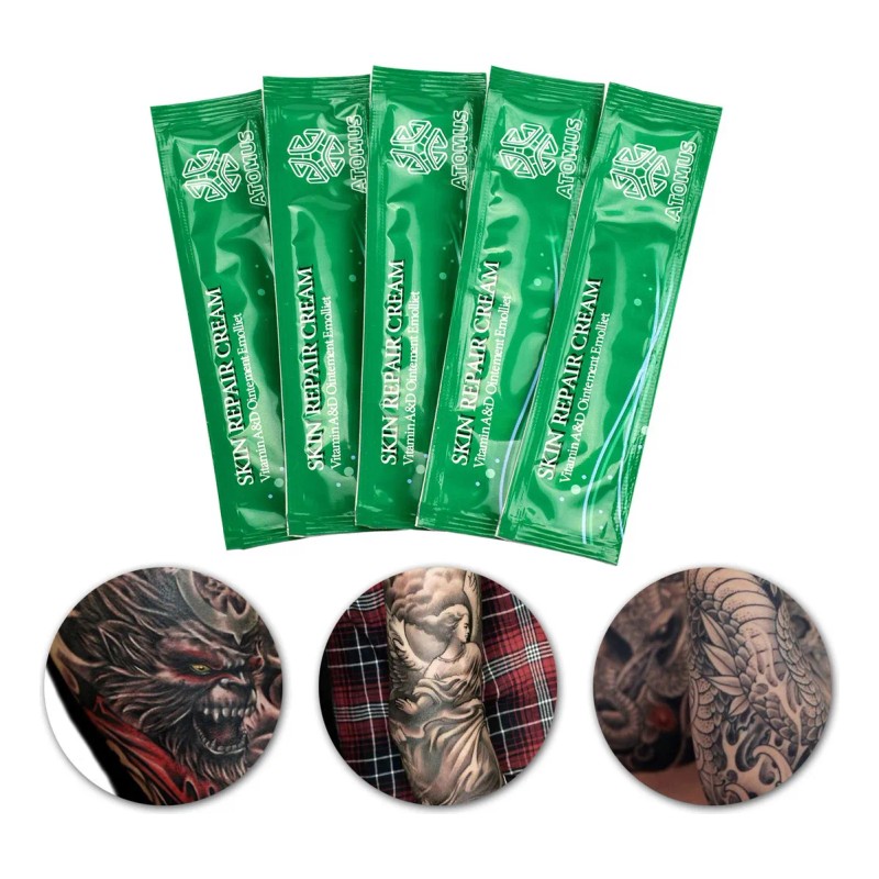 Atomus crema vitamina a d tatuaje microblading 100 pzs