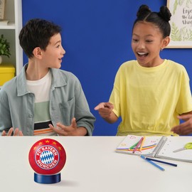 Ravensburger 3D Puzzle Night Light FC Bayern Munich Fan Item for Children from 6 Years LED Bedside Lamp with Clapping Mechanism, Night Light