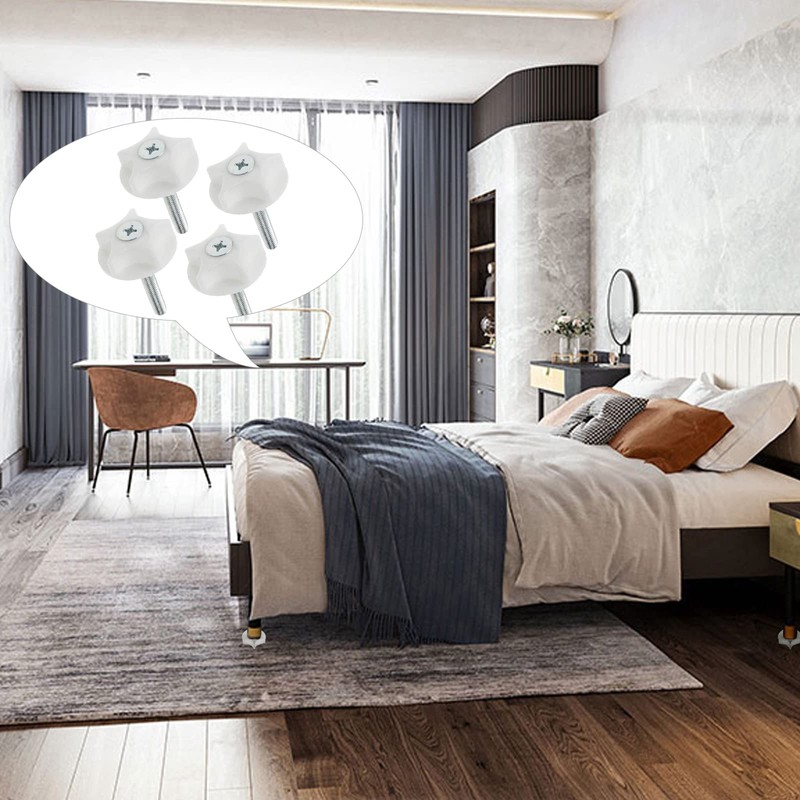 4 Pcs Headboard Bolts M8 Headboard Fixings Bed Bolt Heavy