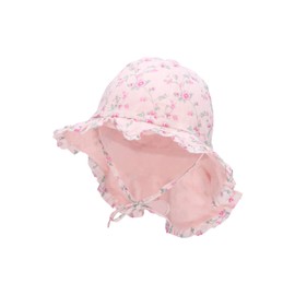 Sterntaler Unisex Children's Sun Hat Flower Children's Hat, pink