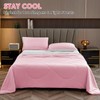 HOMFINE Cooling Comforter Japanese Double-Sided Cold Tech Fabric Cooling Blanket