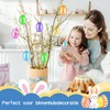 Hyran Pack of 24 Easter Eggs for Hanging, Easter Eggs