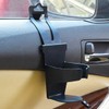 Car rear window gap cup holder headrest mount 1-hole / 자동차 뒷좌석 창문틈 컵홀더 헤드레스트거치대 1구