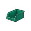 Stackable Storage Bin Size 4 Green L.160/140xW105xH.75mm a.PS