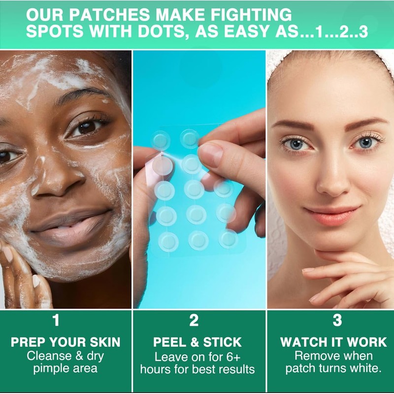 Face Invaders Acne Patches | Pack of 108 Translucent Hydrocolloid