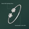 Better Jewelry Flower Hibiscus Ends .925 Sterling Silver West Indian