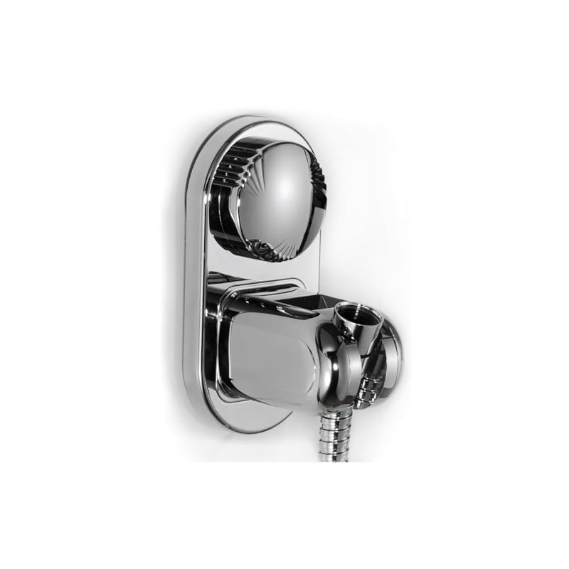 Suction Cup Shower Head Holder, Adjustable Relocatable 5 Angles Handheld