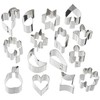 Staedter 15 Piece Garnier Cookie Cutter Set, Stainless Steel 30