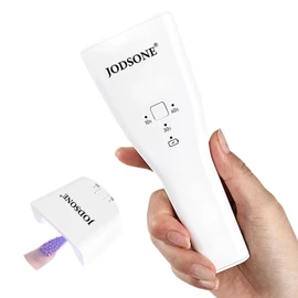 JODSONE Mini U V LED Nagellampe - Tragbarer Handnageltrockner für Gelpolitur, USB-Nageltrockner für schnelle Aushärtung, Heimsalon und Reiseutensilien