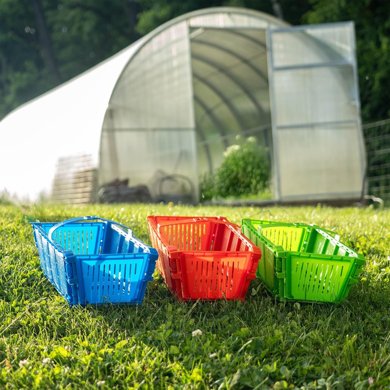 KADAX Plastic Harvest Basket, 40 x 18 x 11.5 cm,