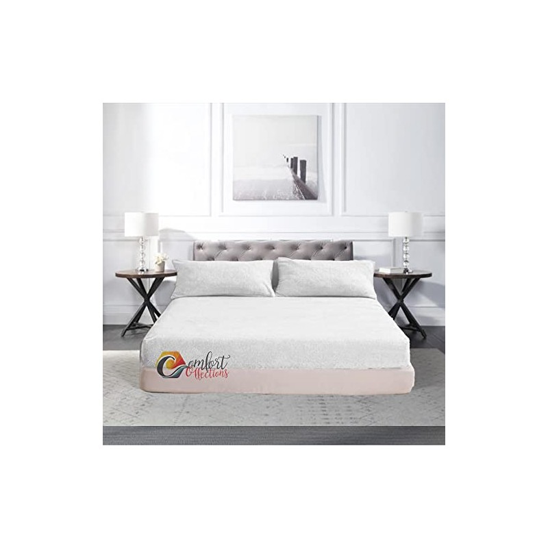 Extra Deep Fitted 30cm Teddy Fleece Fitted Bed Sheet Plain