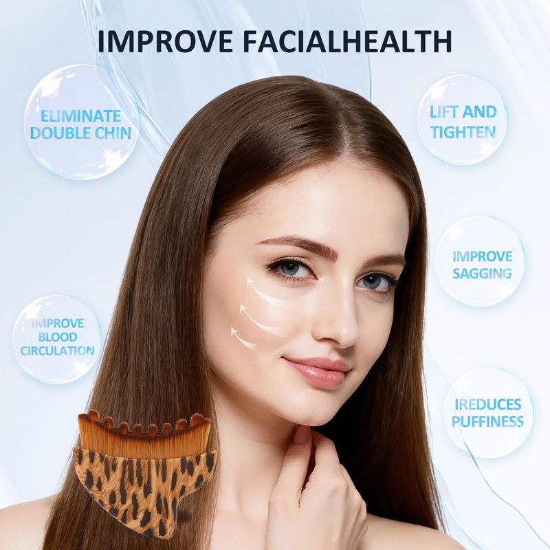 Lymphatic Contour Brush for Face, Face Sculpting Tool for Lymphatic