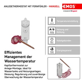 Emos Thermostat T80 °F p5682 – Pack of 1