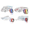 Finest Folia Decorative Strips for Car, Motorcycle, Boat, Model Making,