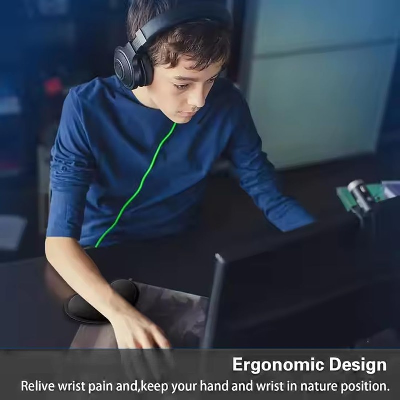 AOEVUIR 1 x Mouse Wrist Rest with Memory Foam Ergonomic