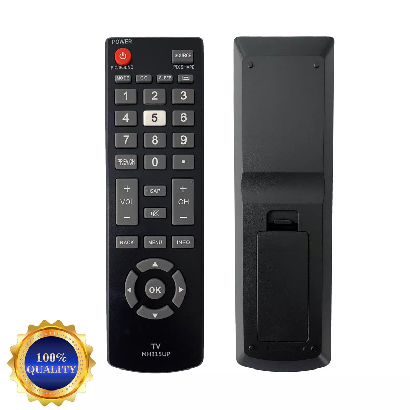 Unbranded Replaced Remote Control for Sanyo TV FW50D36F FW55D25F FW43D25F