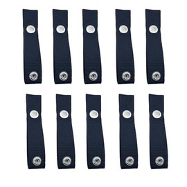 Boat Cover Snap Extender -Brass Heavy Duty snap and Thickening of The Webbing - Extension Size, Built in Finger Loops. Extend The Life of Your Boat top Canvas! (10, 3" in)