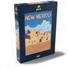 MyPuzzle New Mexico, USA, Art Deco Style Vintage Poster, Illustration