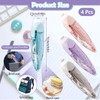 4Pcs Refillable Retractable Correction Tape Pen Shaped Aesthetic Correction Tape
