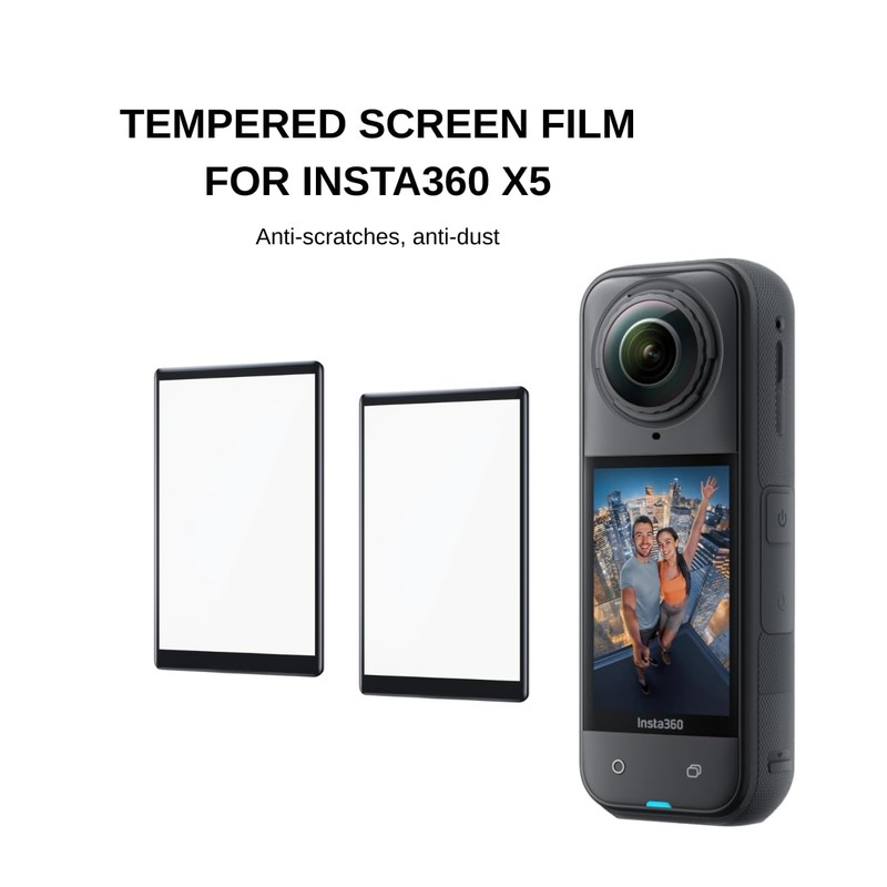 Fotoleey Protector Kit for Insta360 X5 - Hard Case+ Lens